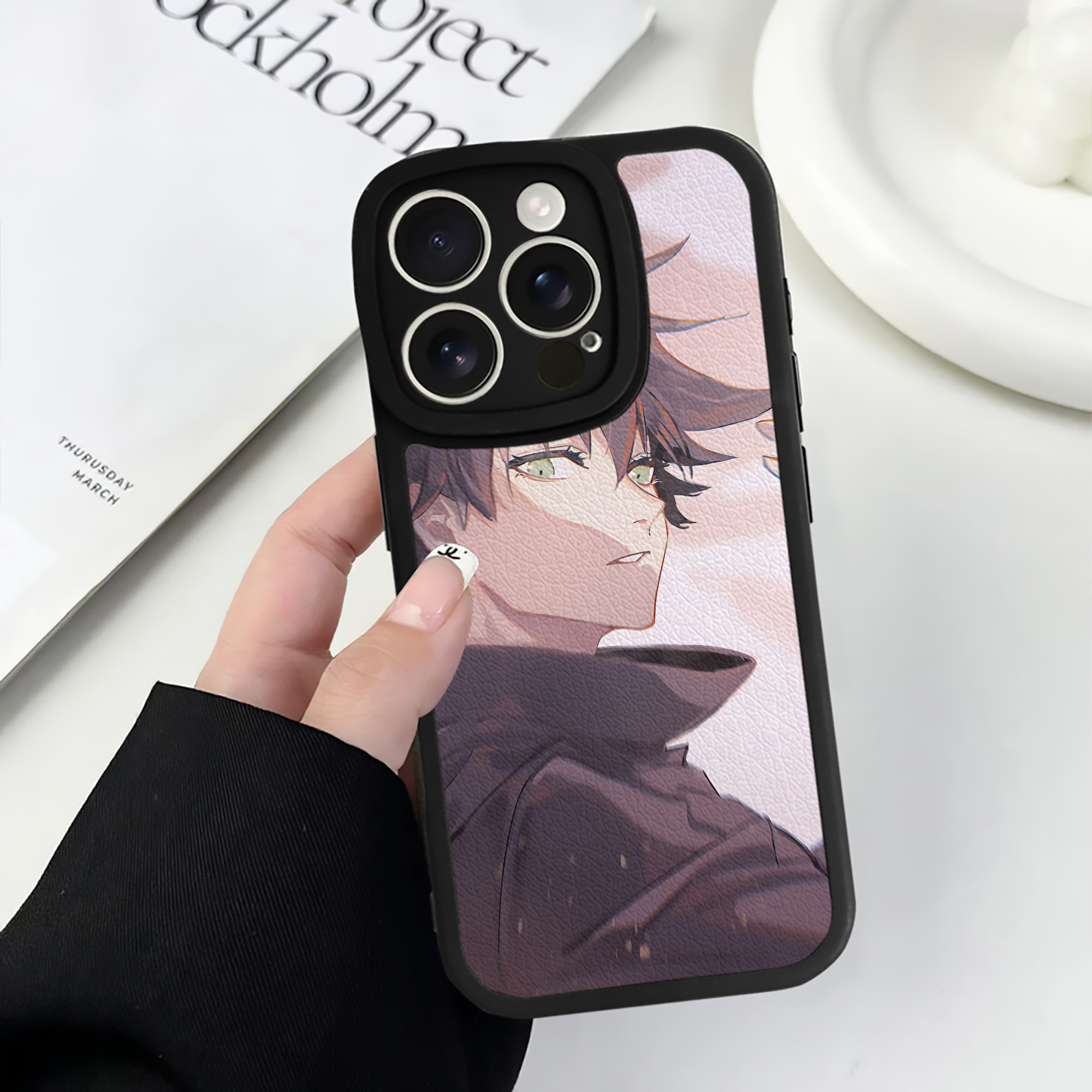 （画像用） SPY×FAMILY间谍家家酒 【iPhone 16シリーズ対応】シリコンスマホケース（レザー調） 材質：シリコン